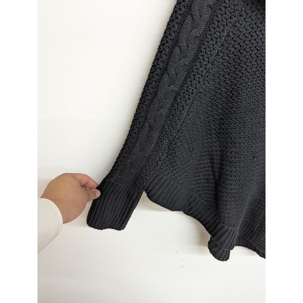 Ugg Maribeth Black Cable Knit Button Cardigan Swe… - image 2